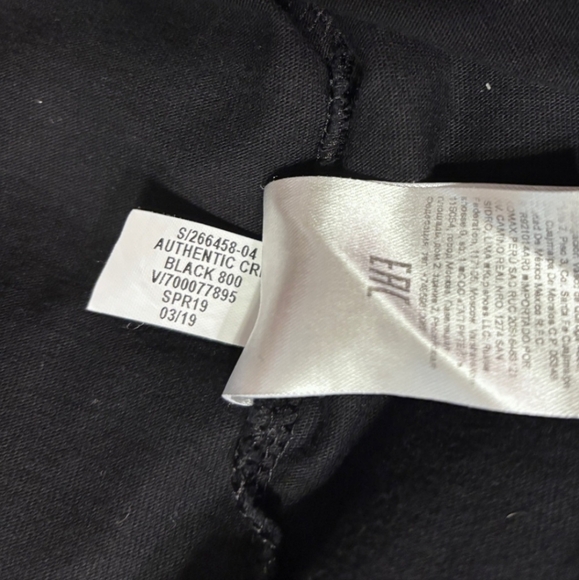 BANANA REPUBLIC Authentic Supima Crew Neck Short Sleeve Shirt - Picture 8 of 9